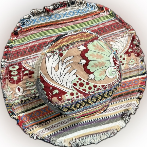 Himalayan Hemp Hippie Boho Design Sunhat Sustainable and Eco Friendly - Picture 2 of 5